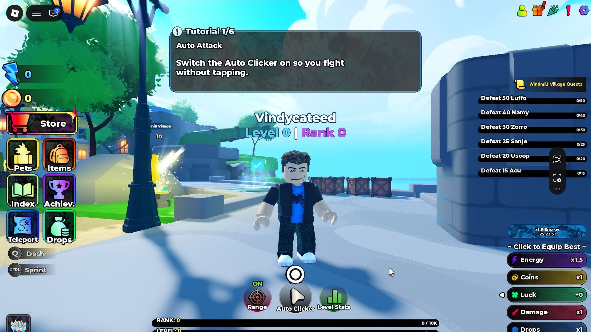 Codes in Anime Levels (Image via Roblox Corporation)