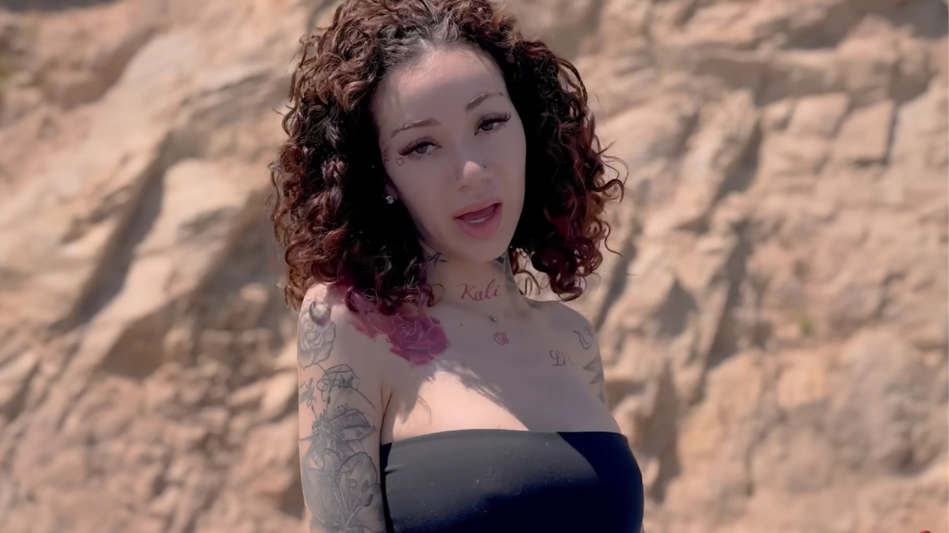 Bhabie's comments on her cancer diagnosis (Image via YouTube/@bhadbhabie)