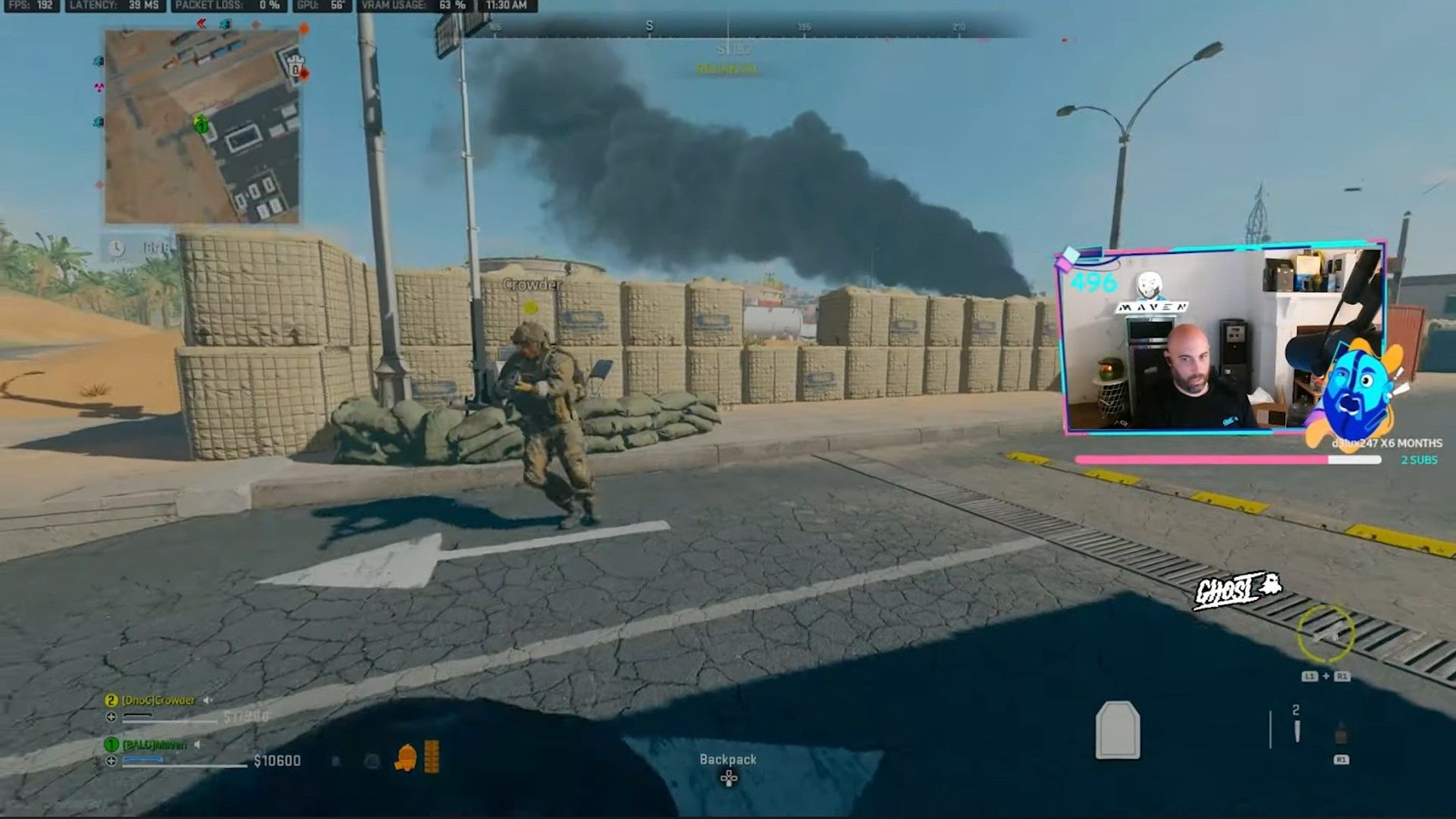 Maven encourages fans to continue supporting MerK (Image via YouTube/Maven)