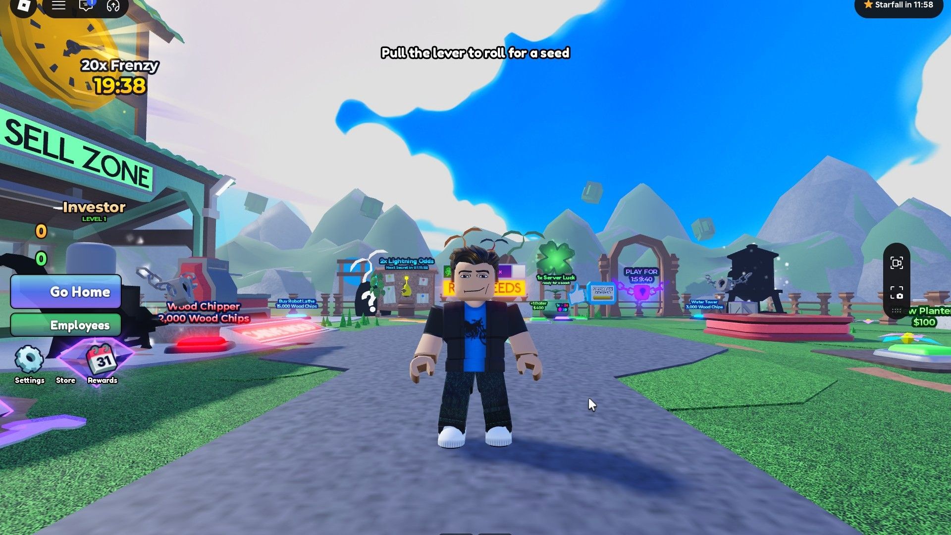 Codes in Carve Wood (Image via Roblox Corporation)