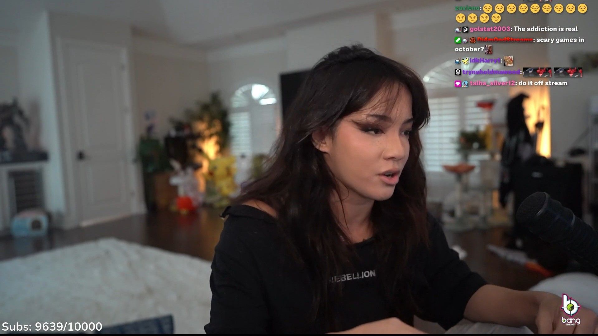 The streamer talks about her nomination (Image via Twitch/Cinna)