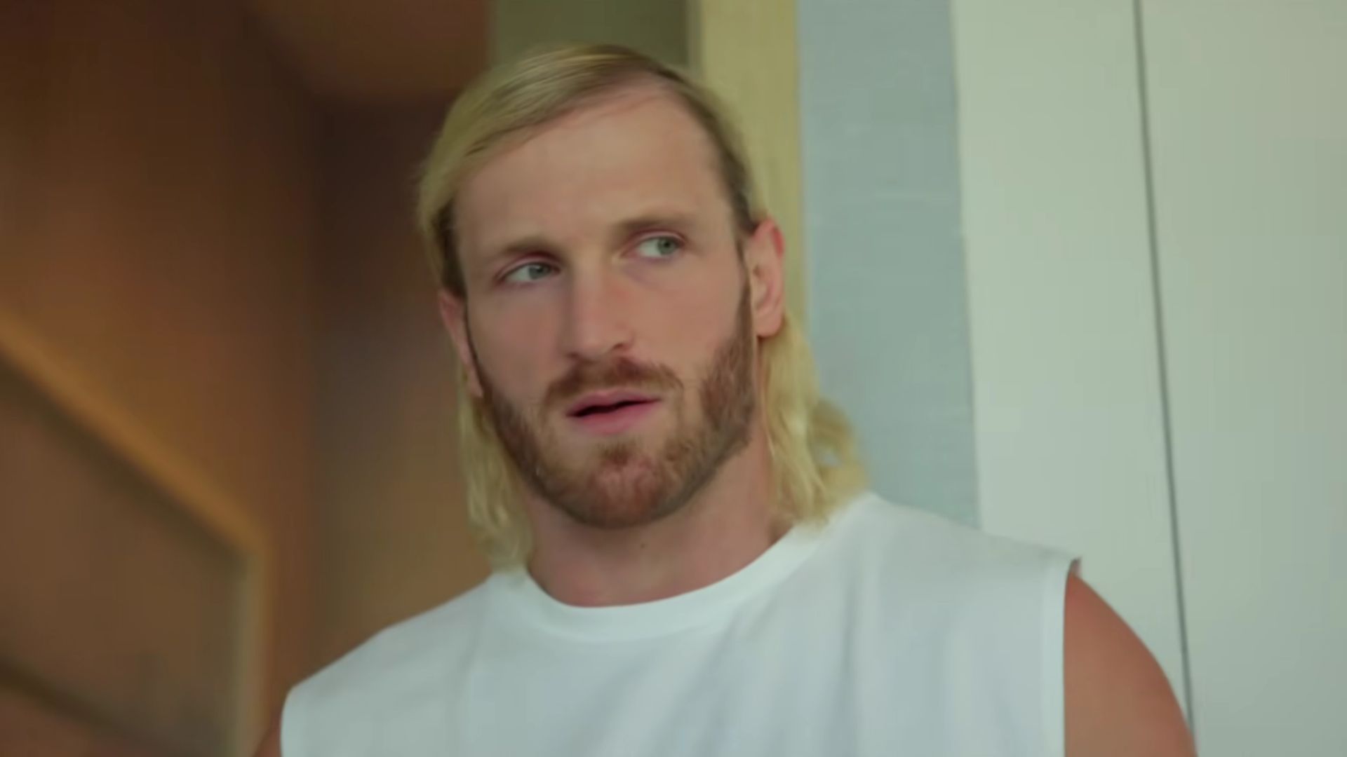 Mike Majlak started a podcast urging Paul to cut his hair (Image via YouTube/@loganpaulvlogs)