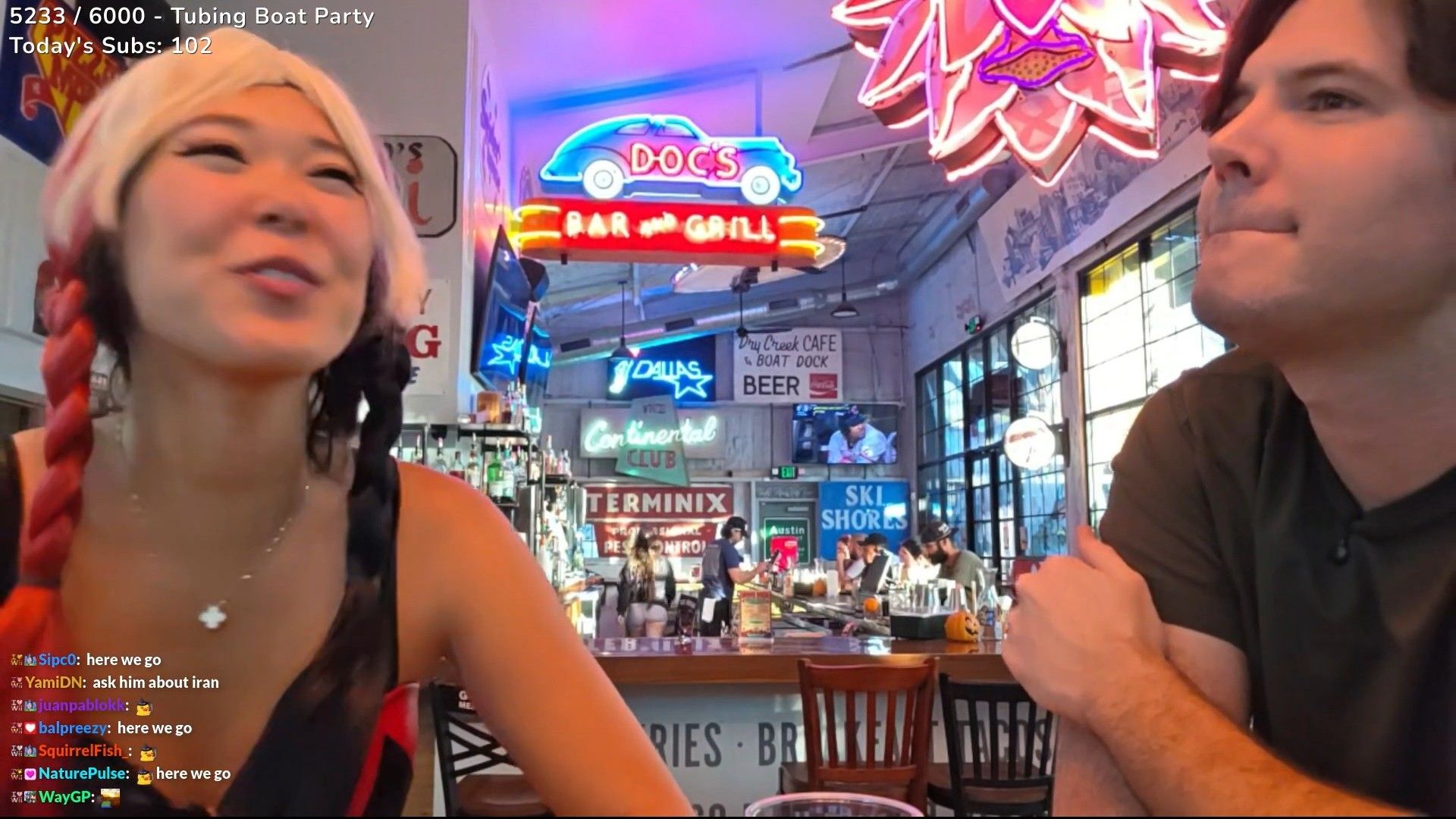 Emily joked about the actor's preferences (Image via Twitch/ExtraEmily)
