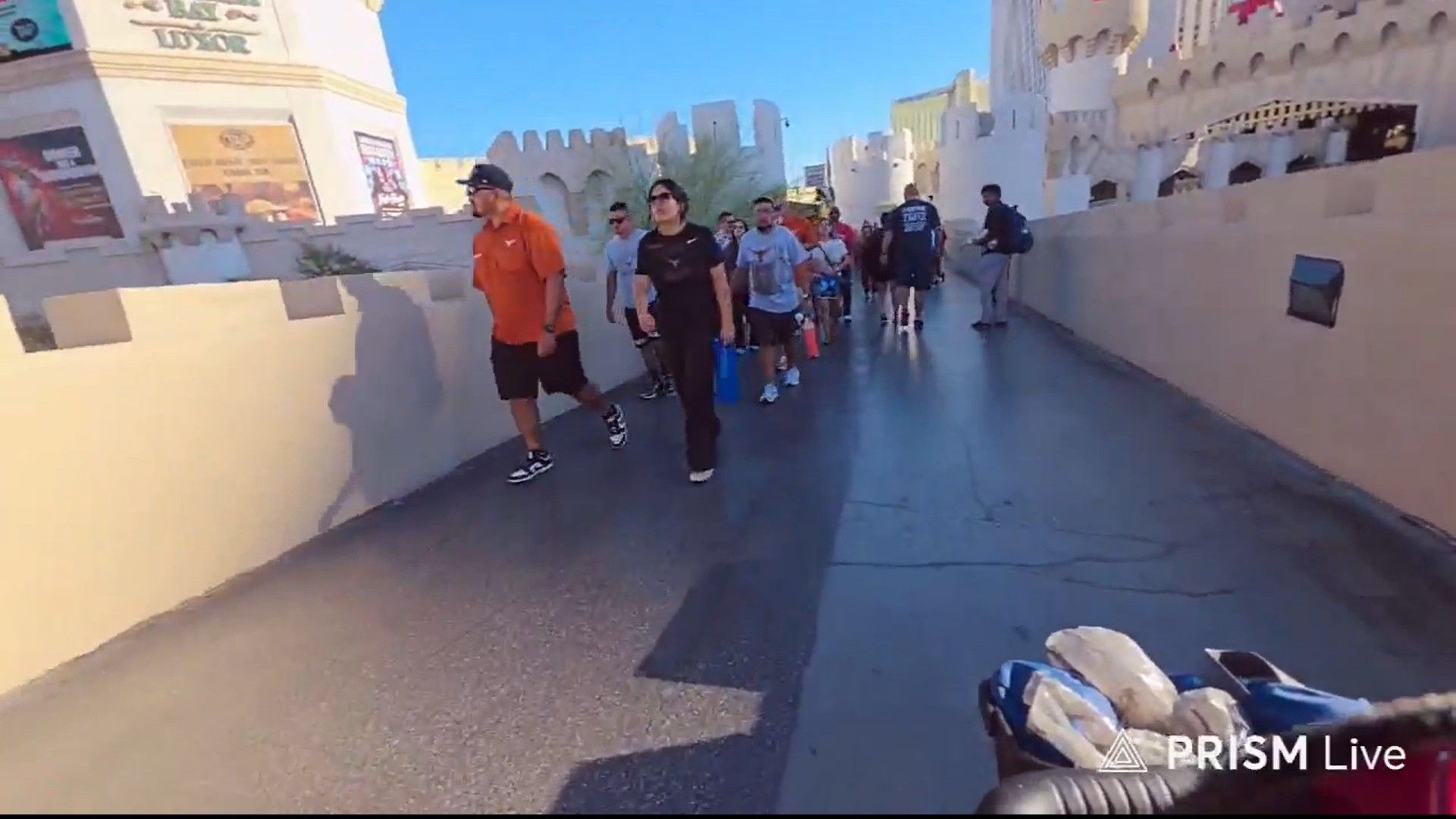 A screenshot from oumb's trip in Las Vegas (Image via Kick/oumb)
